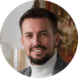 Johann Steinwand, Inhaber von Verkaufsstarkes Webdesign. Rundes Profilbild