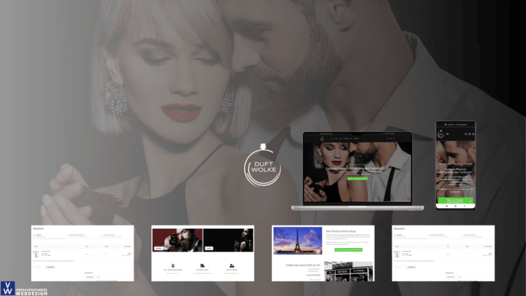 Webdesign, Local SEO, Onlineshop erstellen Referenz von Verkaufsstarkes Webdesign für Duftwolke Parfumshop in Wolfsburg