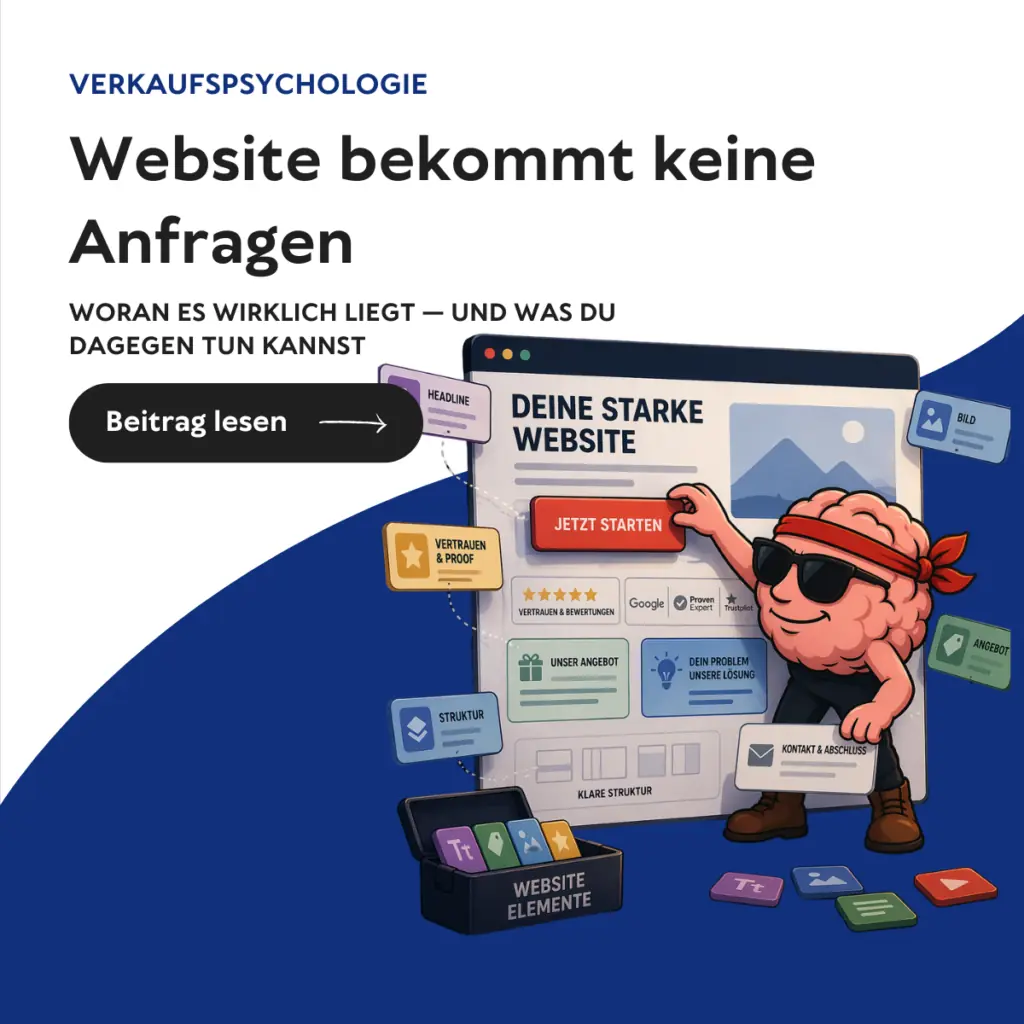 Website bekommt keine Anfragen: Woran es wirklich liegt — und was du dagegen tun kannst