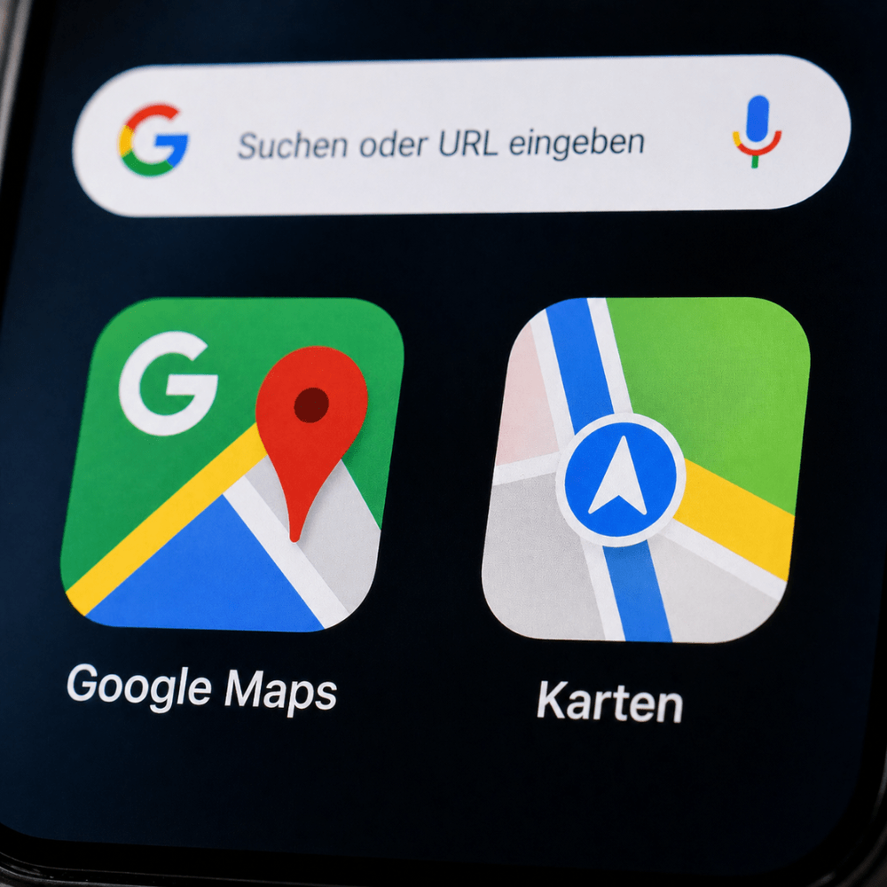 Local SEO Optimierung für Google Maps, Apple Karten und die Google Suche